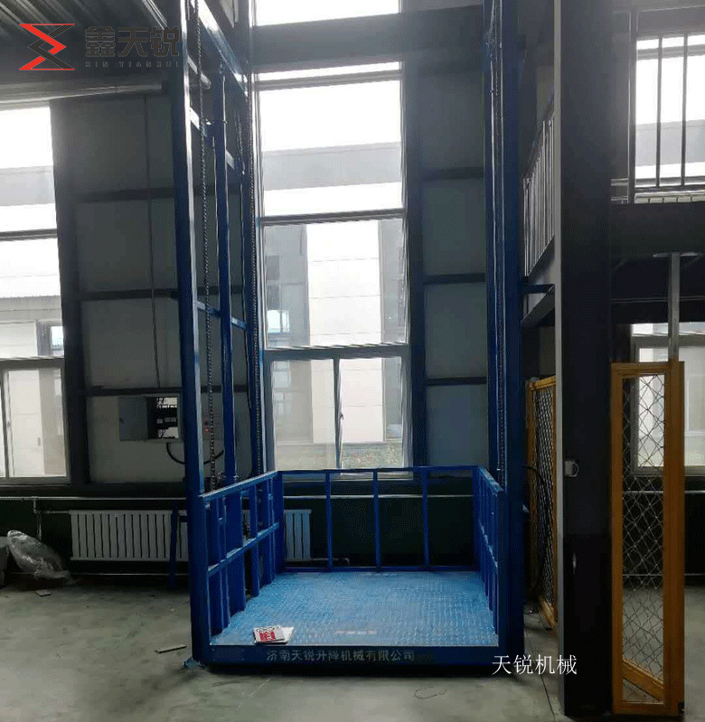 辽源导轨式升降机验收合格
