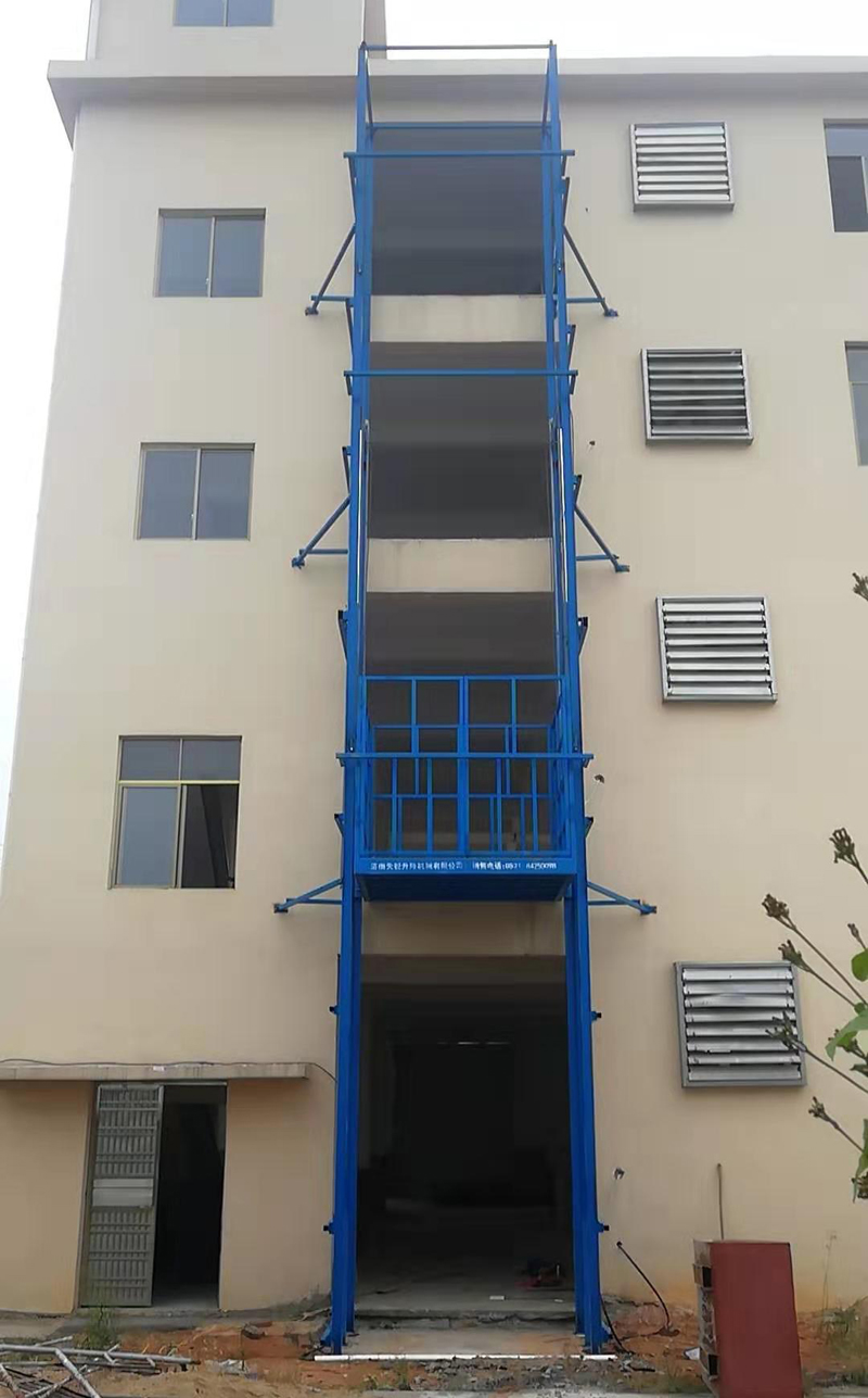 辽源室外导轨式升降平台